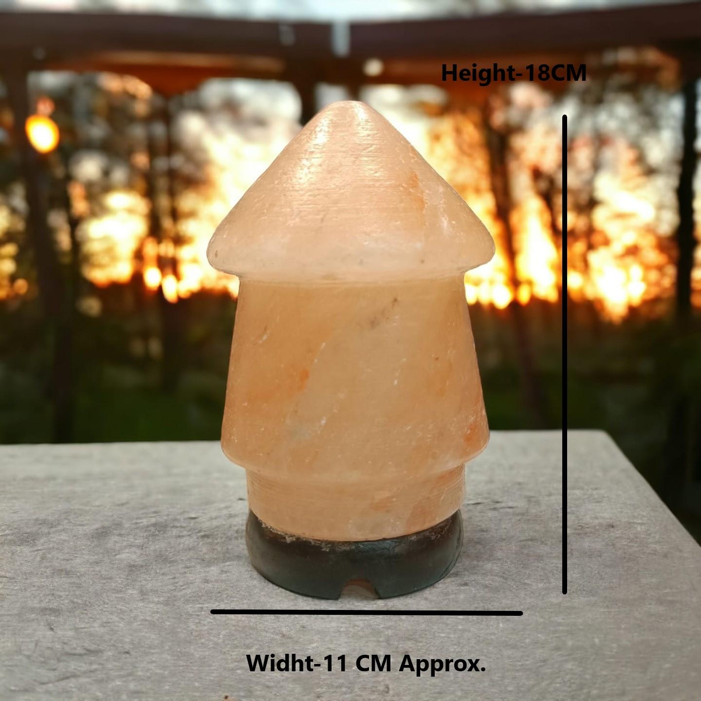 Tower Shaped Himalayan Rock Salt Crafted Lamp – Tall Tower Salt Lamp