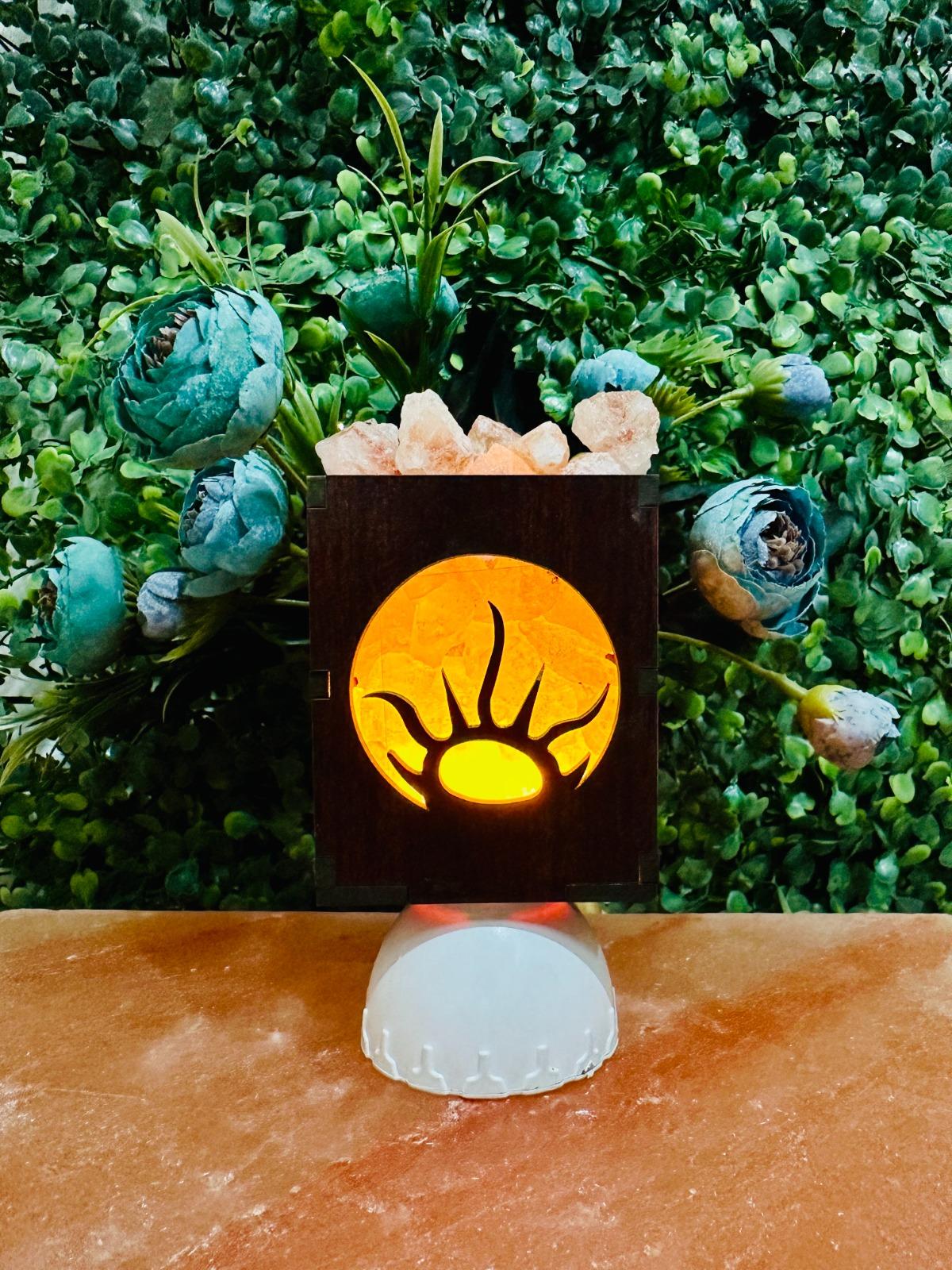 Sun Himalayan Rock Salt Plug-In Lamp – Sun Design Night Light Salt Lamp