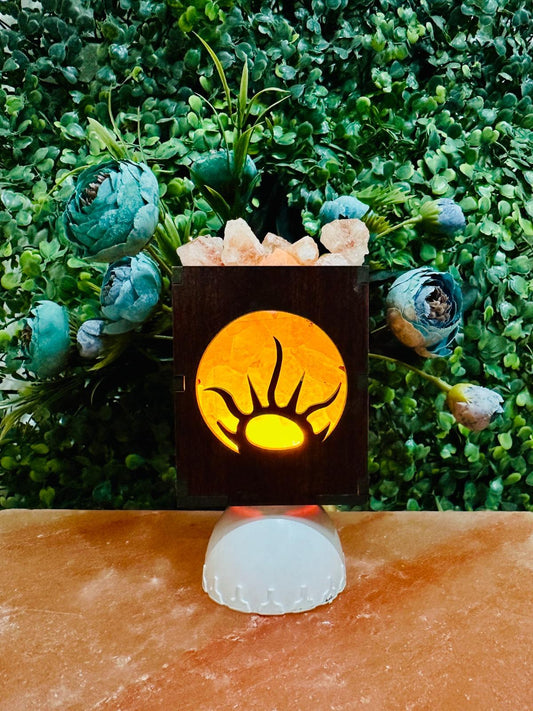 Sun Himalayan Rock Salt Plug-In Lamp – Sun Design Night Light Salt Lamp