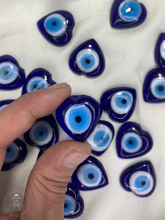 Evil Eye Mini Heart