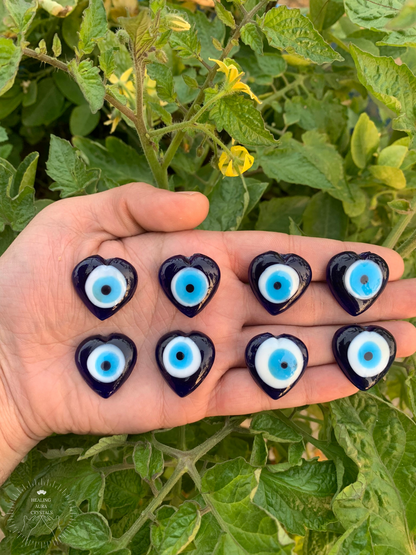 Evil Eye Mini Heart