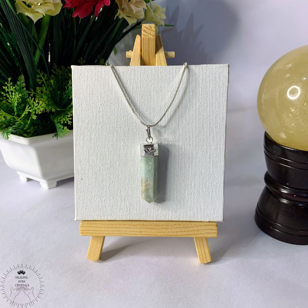 Amazonite Pencil Pendant