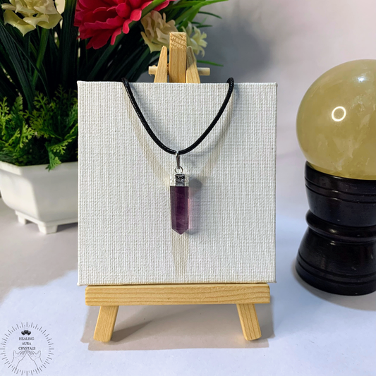 Amethyst Pencil Pendant