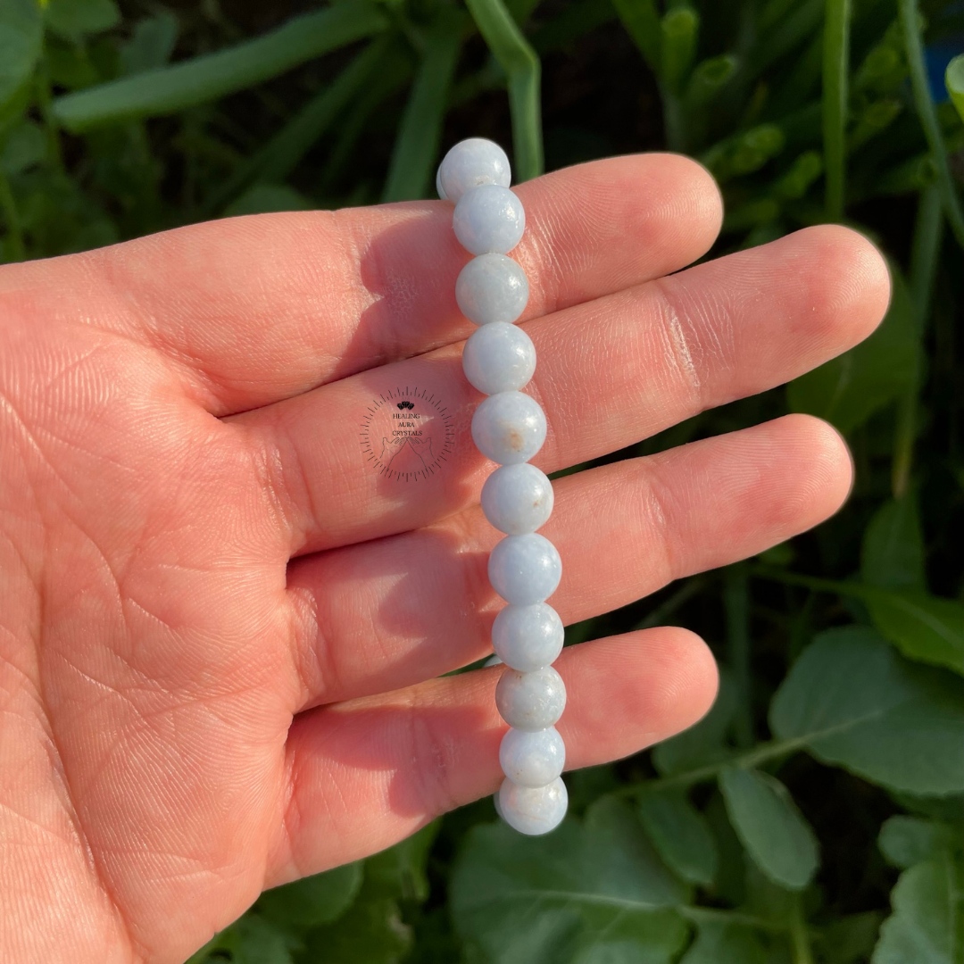 Angelite bracelet deals