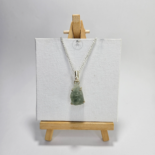 Aquamarine Raw Pendant