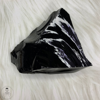 Black Obsidian Raw 362g