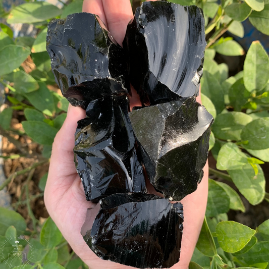 Black Obsidian Raw 100g