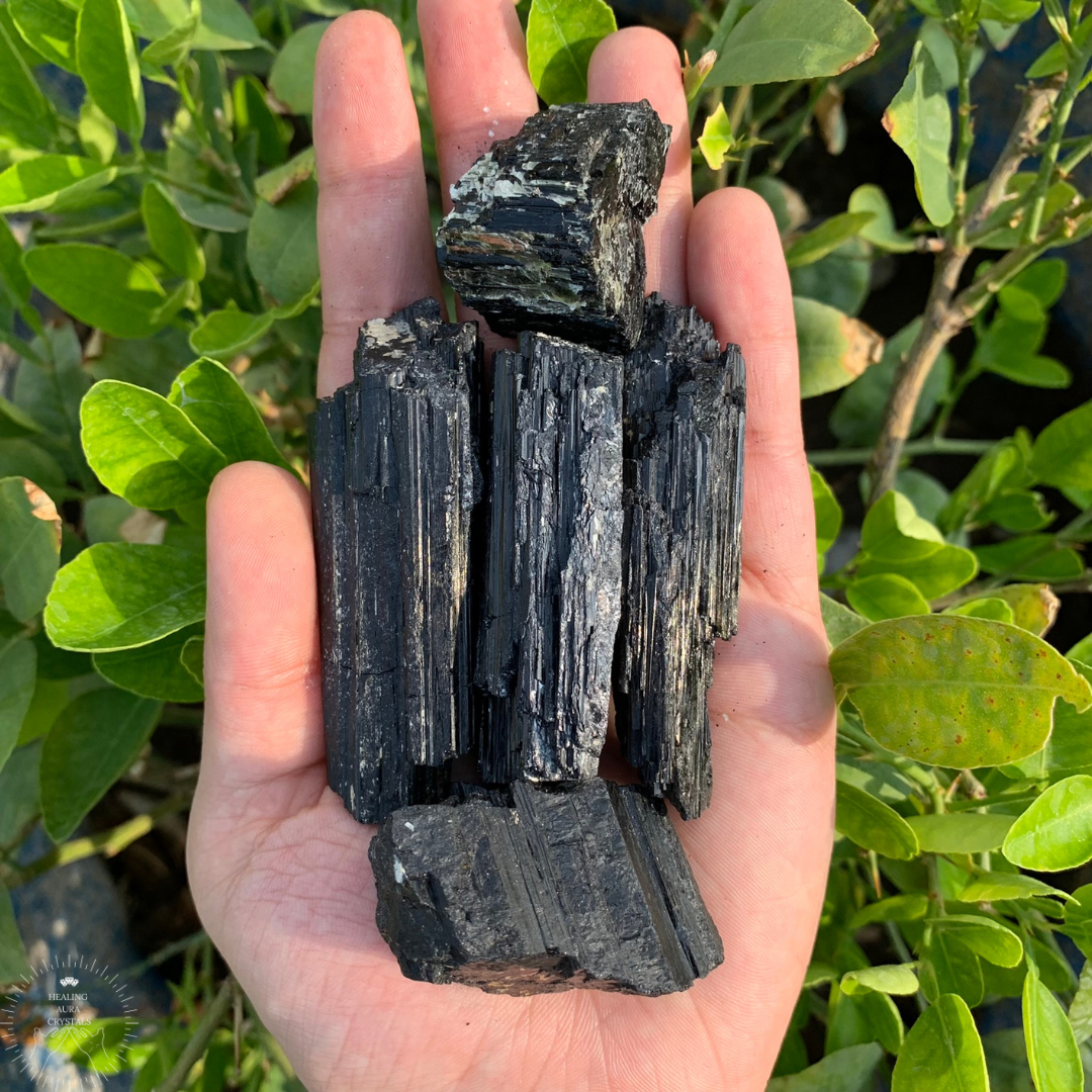 Black Tourmaline Raw 50g