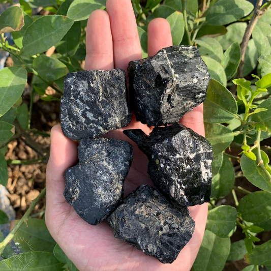 Black Tourmaline Raw 100g