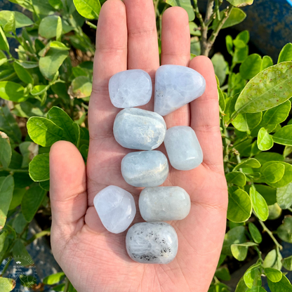 Blue Calcite Tumble