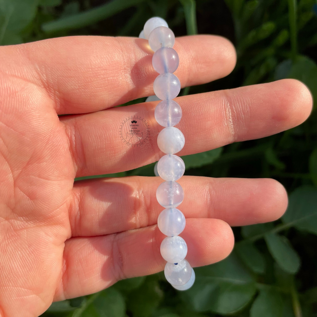 Blue Lace Agate Bracelet