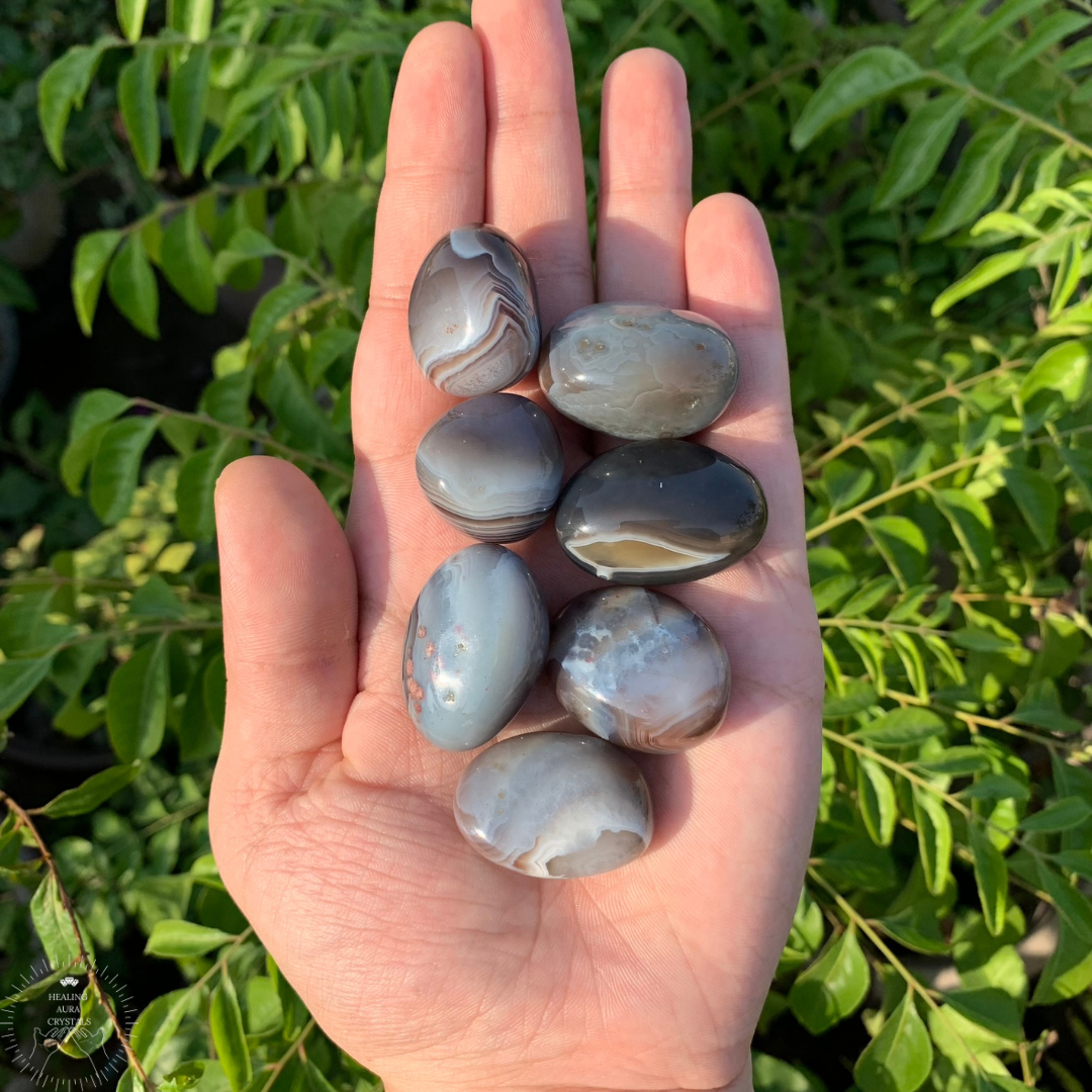 Botswana Agate Premium Tumble