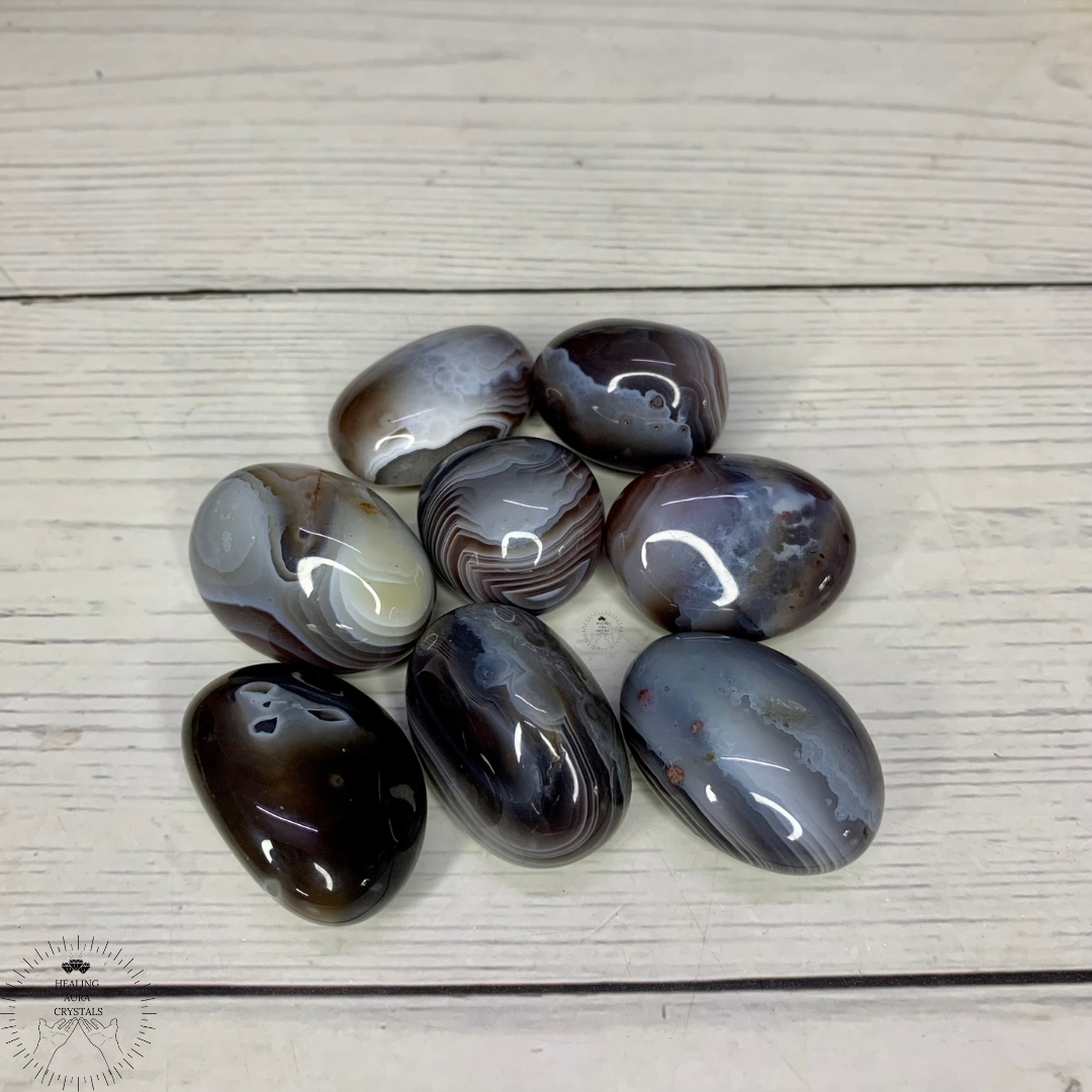 Botswana Agate Premium Tumble