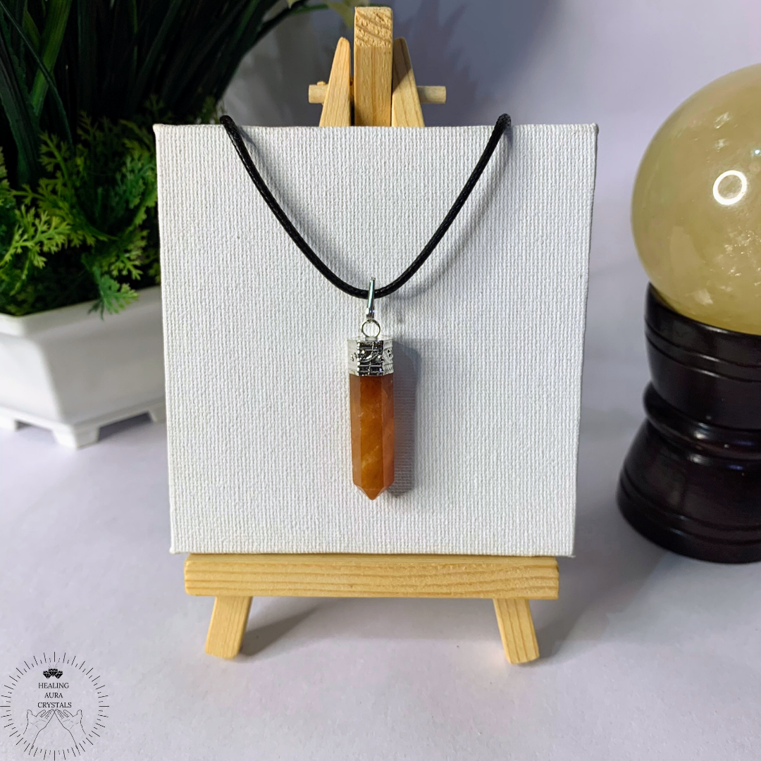 Carnelian Pencil Pendant