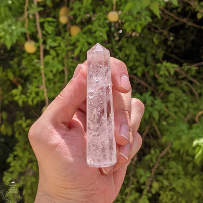 Clear Quartz Tower