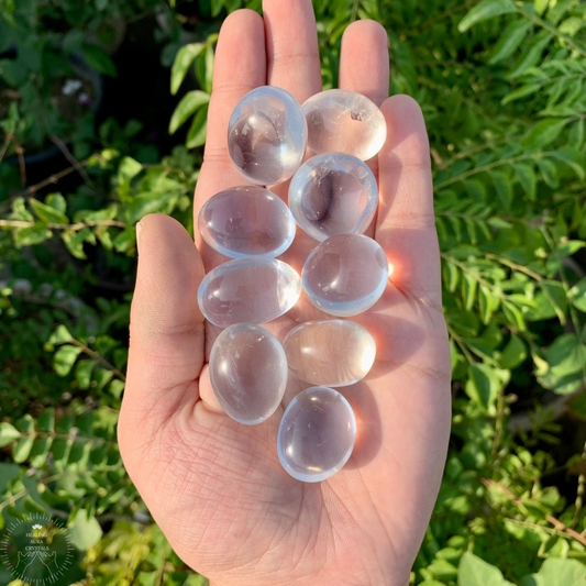 Clear Quartz Tumble- Premium Quality