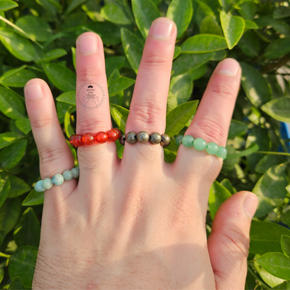 Crystal Beads Rings