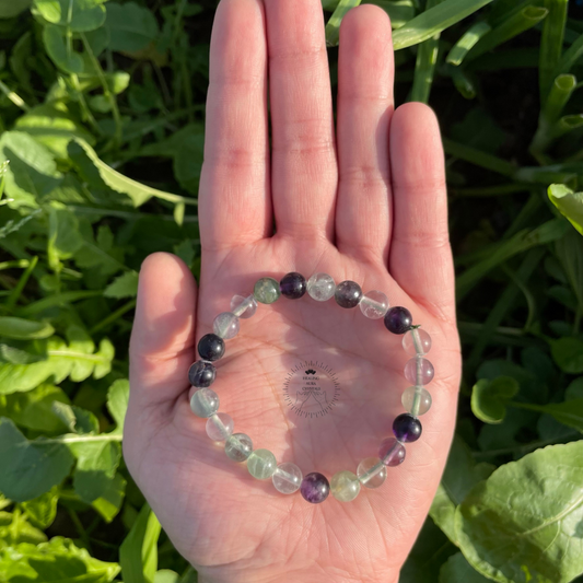 Rainbow Fluorite Bracelet