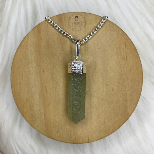 Green Aventurine Pencil Pendant