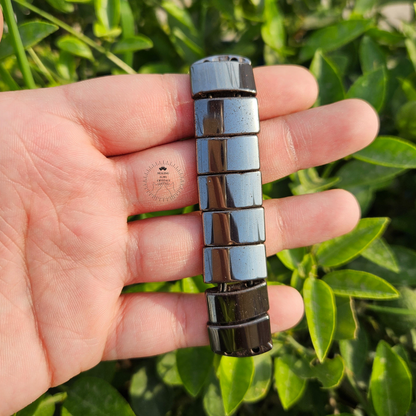 Hematite Rectangle Beads Bracelet