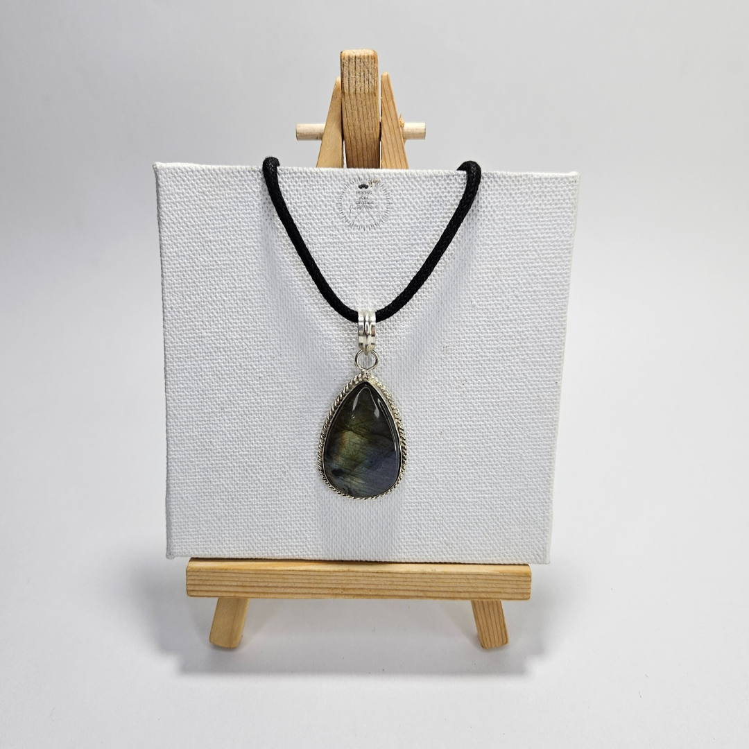 Labradorite Drop Shape Pendant