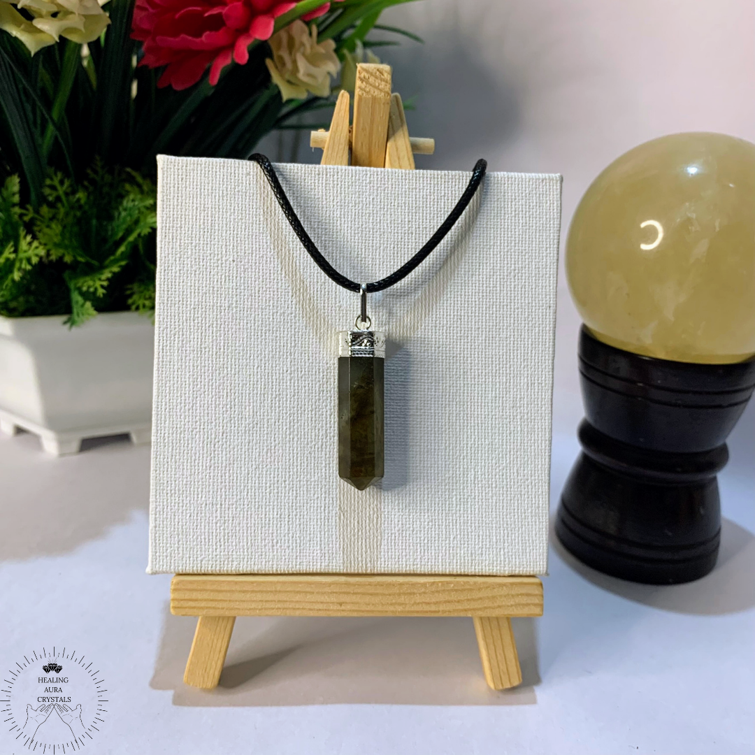 Labradorite Pencil Pendant