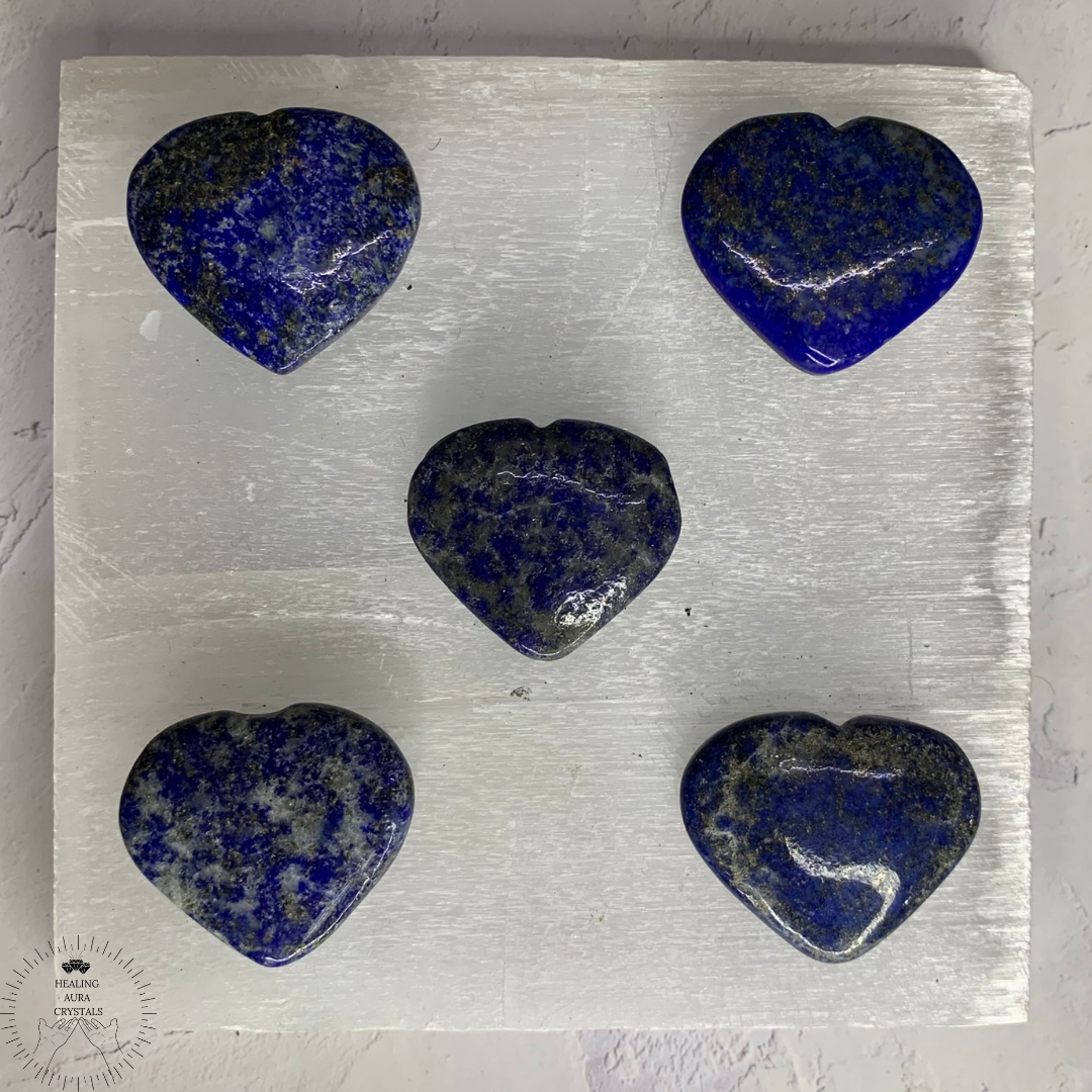 Lapis Lazuli Mini Heart