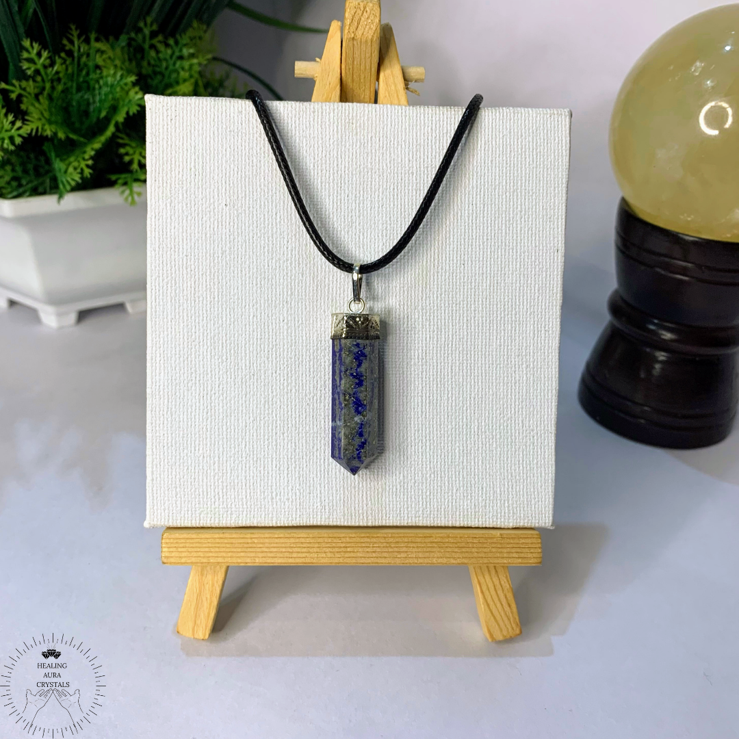 Lapis Lazuli Pencil Pendant
