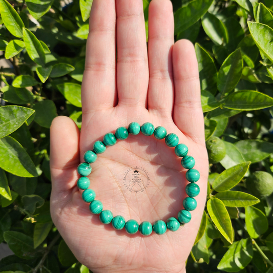 Malachite Bracelet - Premium Quality (8mm)