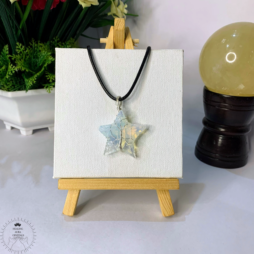 Opalite Star Pendant