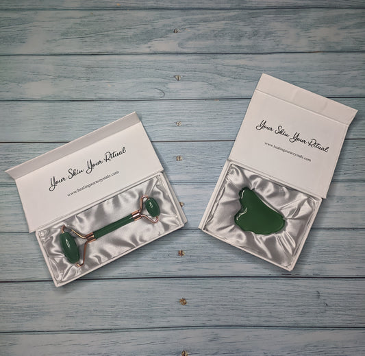 Jade Roller & Gua Sha Set