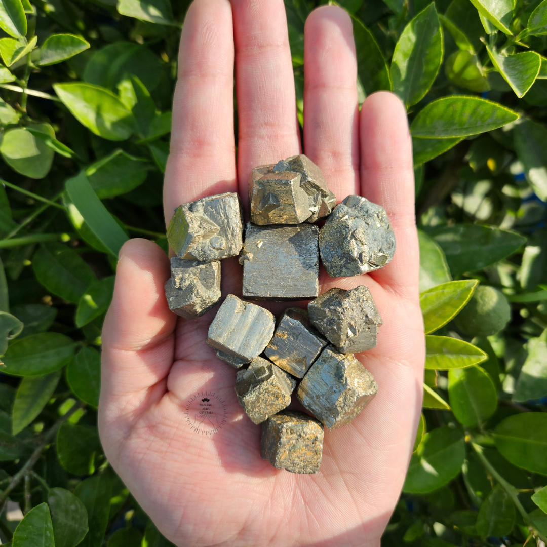 Pyrite Raw Cubes