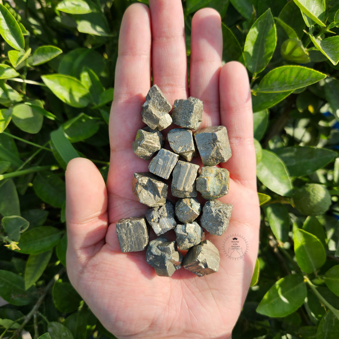Pyrite Raw Cubes