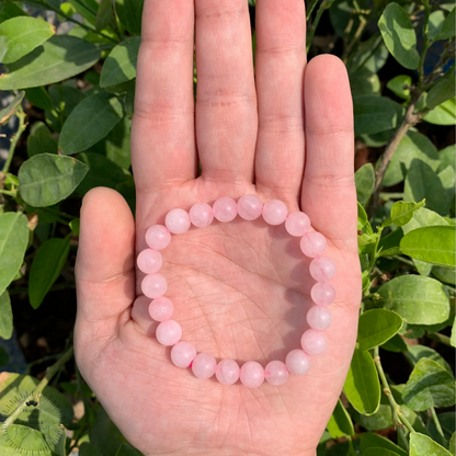 Rose Quartz Bracelet (8mm)