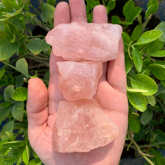 Rose Quartz Raw 100g