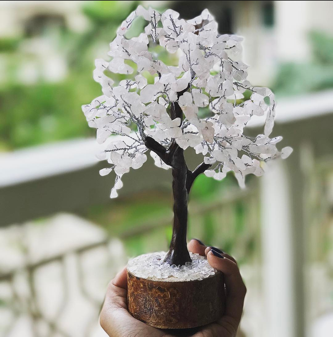 Clear Quartz Tree