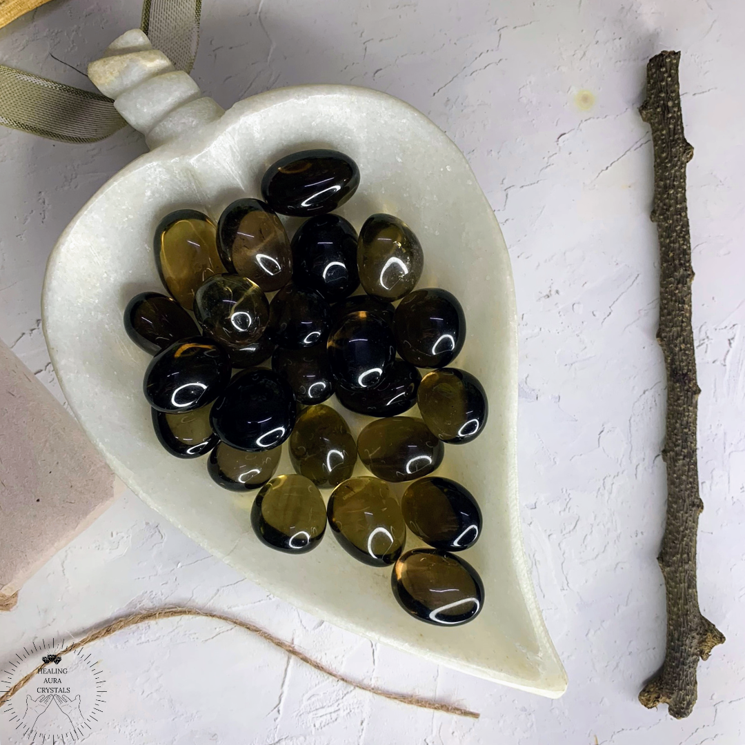 Smoky Quartz Tumble- Premium Quality