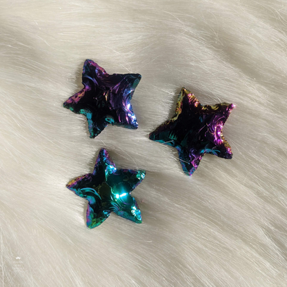 Titanium Aura Quartz Star