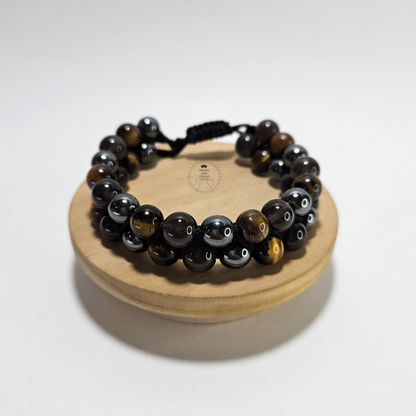 Triple Negativity Protection Bracelet - Double Layer Adjustable