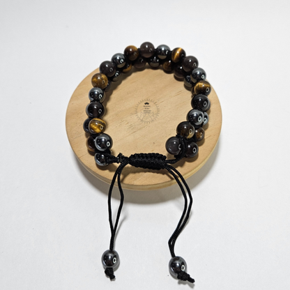 Triple Negativity Protection Bracelet - Double Layer Adjustable