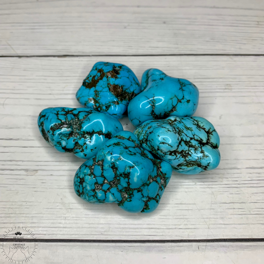 Turquoise Tumble (Heat treated)