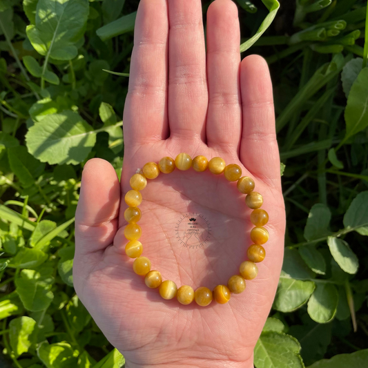 Cats eye Yellow Bracelet